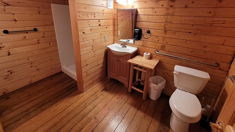Rental Cottage Bathroom