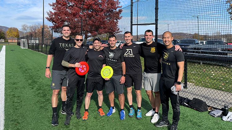 2023 Department of System Engineering – Champions for the West Point Family and MWR Fall Staff & Faculty Noontime Ultimate Frisbee League. 