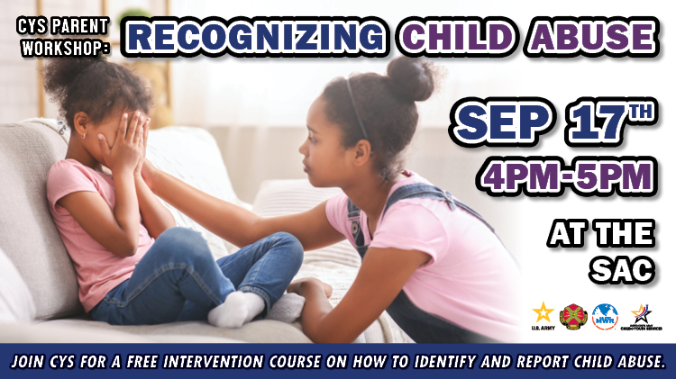 CYS Parent Workshop: Recognizing Child Abuse