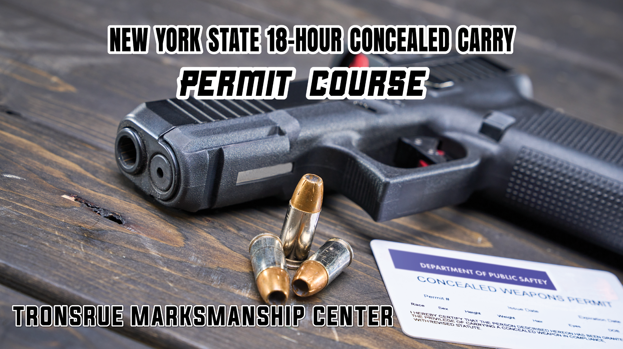 New York State Concealed Carry Permit Class