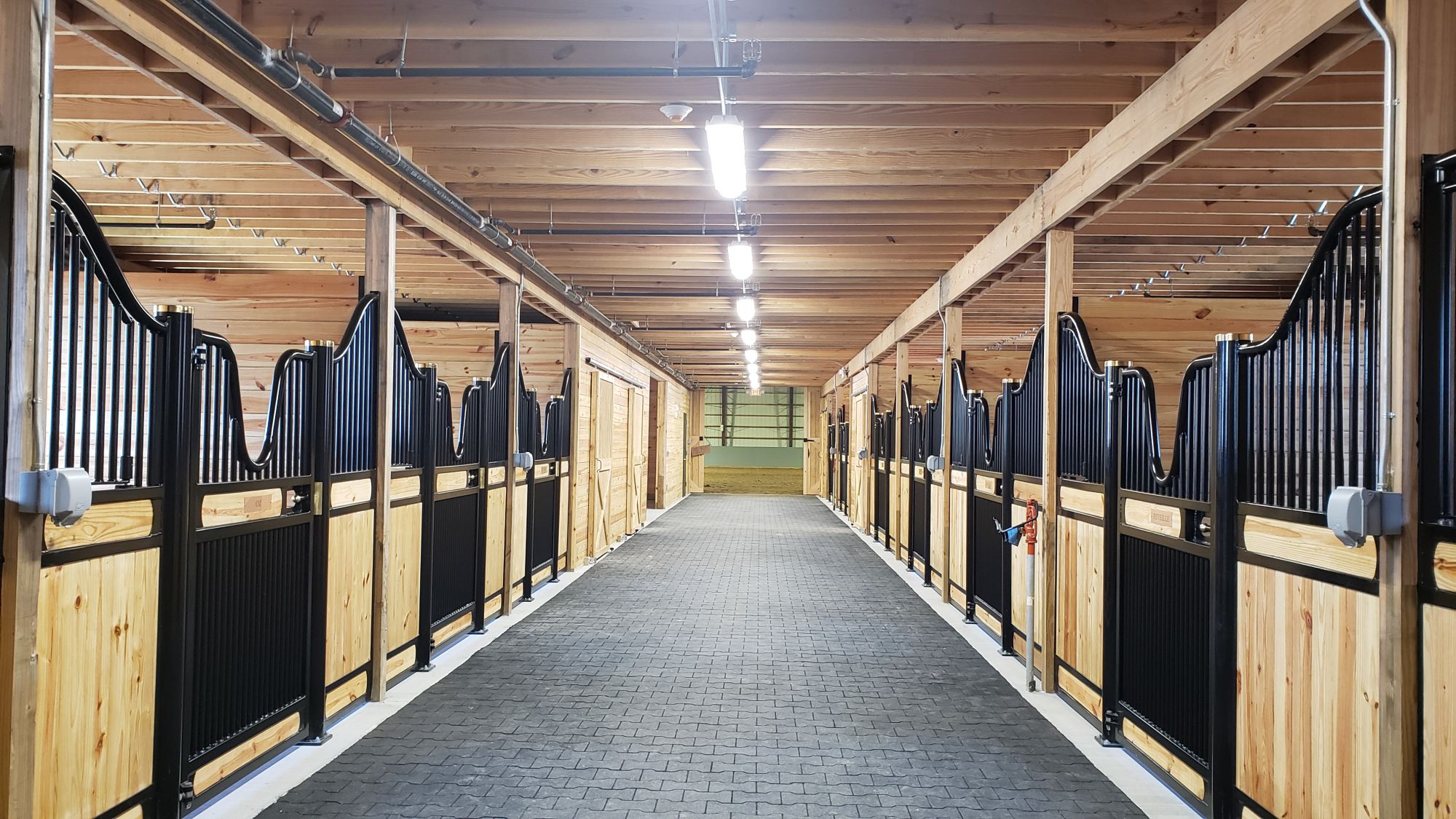 Interior Stables - Completed - January 2021
