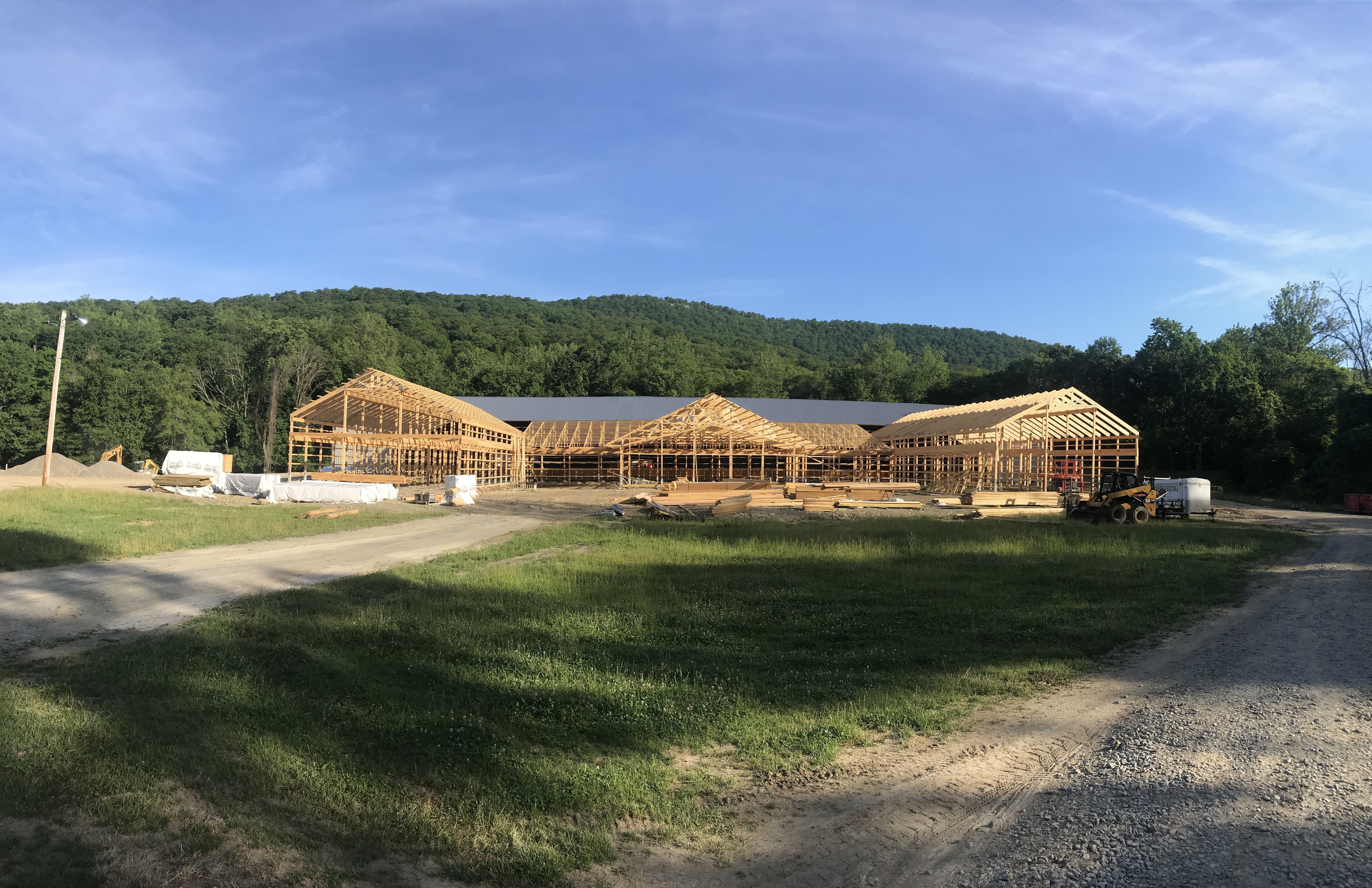 Indoor Equestrian Center - Construction Progress June 2020