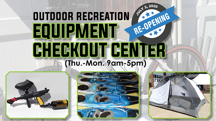ODR Equipment Checkout Center Re-Opens! ODR Equipment Checkout Center Re-Opens!