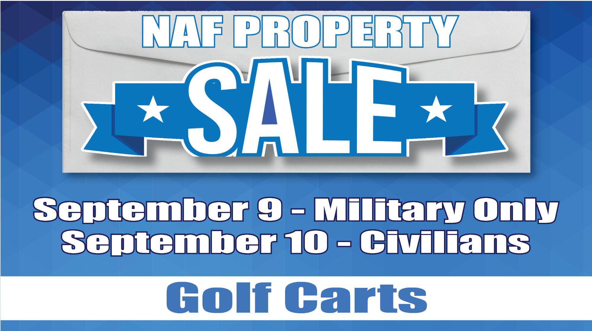 NAF Property Sale (Golf Carts)