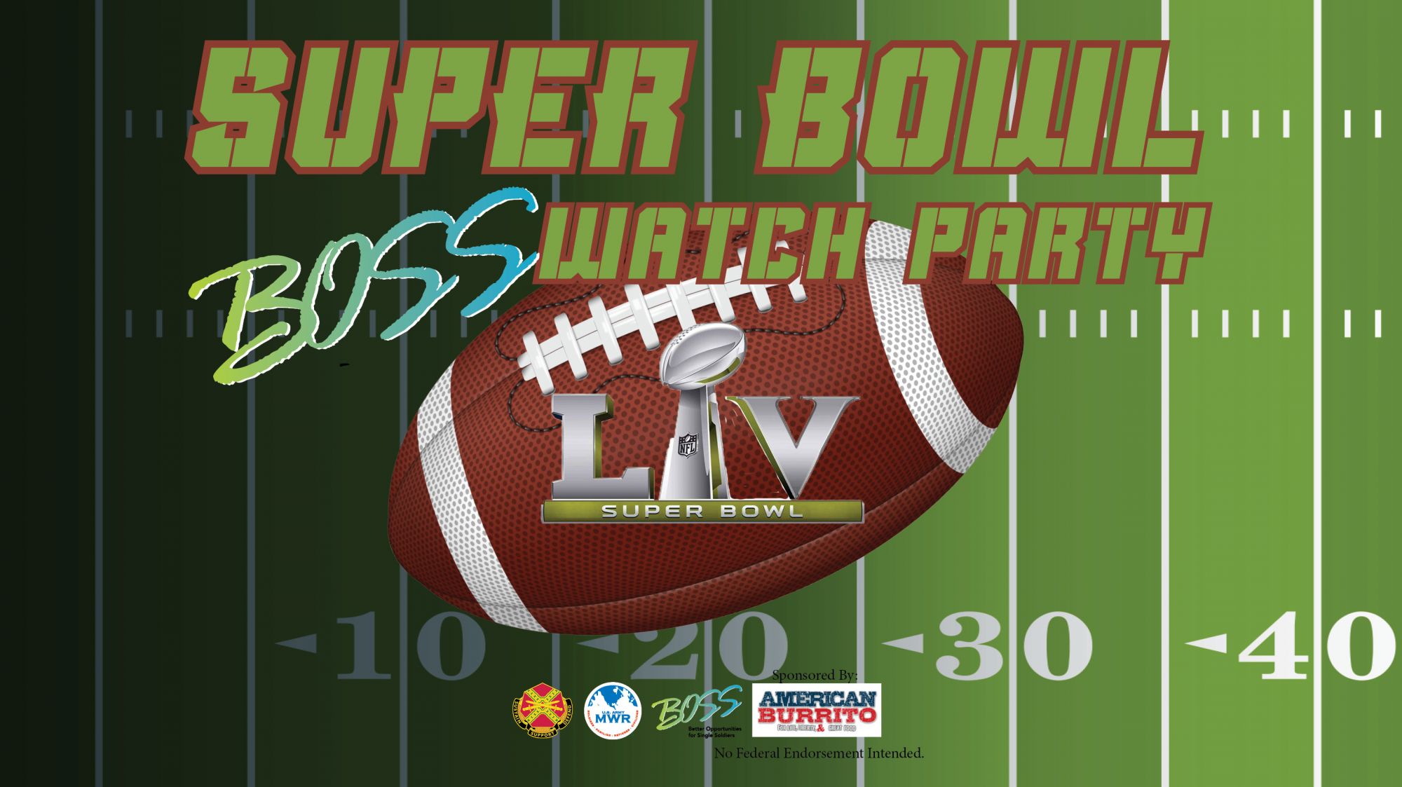 View Event :: Super Bowl LV - BOSS Watch Party :: West Point :: US Army MWR