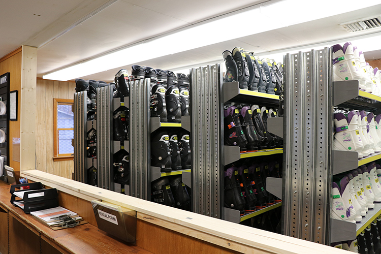 New Rack System in the Rental Building  View 1