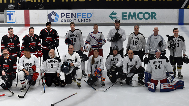 West Point Intramural Hockey Team vs New Jersey Wounded Warriors Team - April 25, 2023